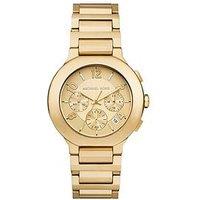 Michael Kors Women'S Gramercy Chronograph, Gold-Tone Stainless Steel Watch, Mk7520