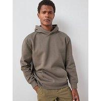 The Very Collection Heavyweight Relaxed Fit Hoodie - Dark Khaki