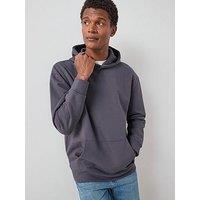 The Very Collection Heavyweight Relaxed Fit Hoodie - Charcoal