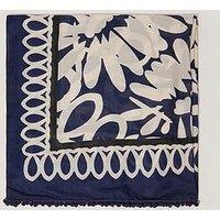 Monsoon Aria Abstract Scarf - Navy