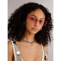 Le Specs Alien Ltd Edt Pink Chrome Sunglass