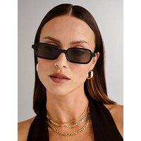 Le Specs Pilferer Black Sunglass