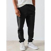 Very Man Heavyweight Relaxed Fit Joggers - Black
