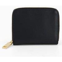 Allsaints Lena Hex Zip Wallet - Black