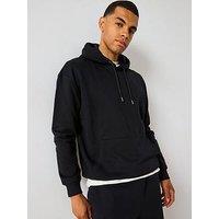 Very Man Essential Oversized Hoodie - Black