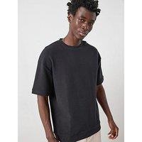 Very Man Relaxed Ottoman T-Shirt - Black