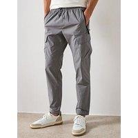 Very Man Tech Cargo Trouser - Charcoal