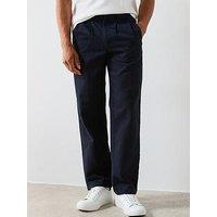Very Man Double Pleat Trousers - Navy