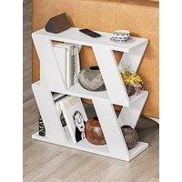 Decortie Lazena Sofa Side Table - White