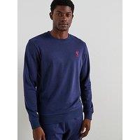 Liverpool Fc Lfc Crew Neck Sweatshirt - Navy