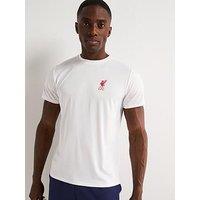 Liverpool Fc Men'S Poly T-Shirt - White