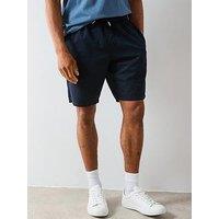 Very Man Lyocell Blend Shorts - Navy