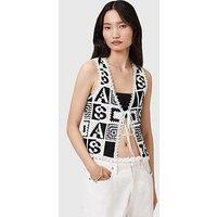 Allsaints Florence Waistcoat - Black