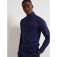Liverpool Fc Liverpool Lfc Quarter Zip Top - Multi