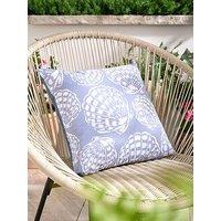 Very Home Scallop Stripe Showerproof Cushion