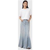 Allsaints Alma Denim Skirt - Blue