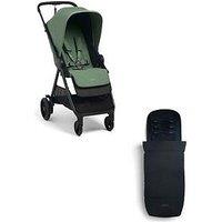 Mamas & Papas Libro Pushchair & Footmuff Bay Green Bundle