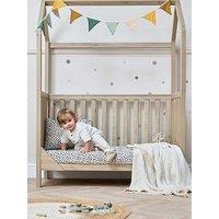 Tutti Bambini Casa 3 In 1 Mini House Cot Bed 120 X 60Cm - Harvest Oak