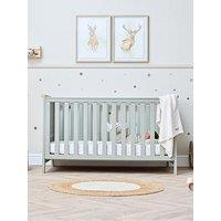 Tutti Bambini Misha Cot Bed - Sage / Oak