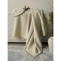 Michelle Keegan Home Textured Waffle Throw