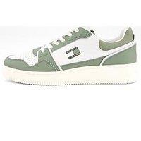 Tommy Jeans Retro Basket Trainers - Green