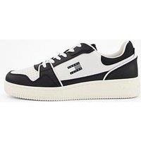 Tommy Jeans Retro Basket Trainers - Black
