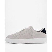 Tommy Hilfiger Court Summer Suede Trainers - Grey