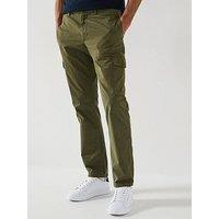 Tommy Hilfiger Denton Twill Cargo Pants - Dark Greenery