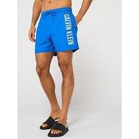 Calvin Klein Medium Drawstring Swimshorts - Blue