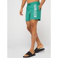 Calvin Klein Medium Drawstring Swimshorts - Green