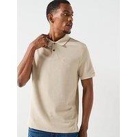 Calvin Klein Refined Classic Tipped Polo Shirt - Black