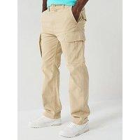Tommy Jeans Otis Herringbone Cargo Casual Trousers - Light Beige