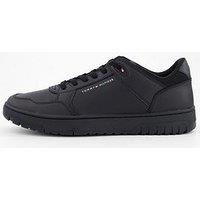 Tommy Hilfiger Basket Core Lite Leather Sneakers - Black