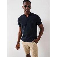 Tommy Hilfiger Knitted Polo Shirt - Navy
