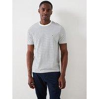 Tommy Hilfiger Regular Fit Essential Flag Logo T-Shirt - White