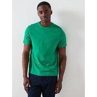 Tommy Hilfiger Regular Fit Essential Flag Logo T-Shirt - Green