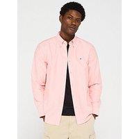 Tommy Hilfiger Solid Heritage Oxford Regular Fit Shirt - Pink