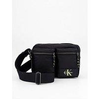 Calvin Klein Tech Utility Camera Crossbody Bag - Black