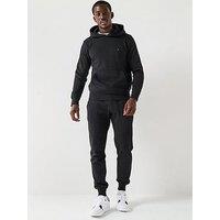 Tommy Hilfiger Flag Logo Tracksuit - Black