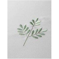 Serene Emily Embroidery Duvet Cover Set In Green