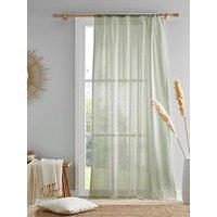 Drift Home Kayla Plain Woven Voile Panel