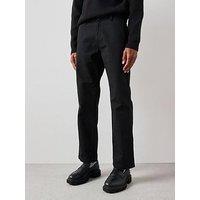 The Very Collection 100% Cotton Canvas Loose Fit Carpenter Jeans - Black