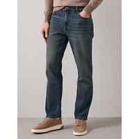 The Very Collection Straight Fit Jeans With Stretch - Tinted Indigo