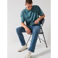 Very Man Acid Wash T-Shirt - Blue