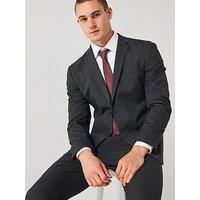 Very Man Regular Fit Suit Jacket - Charcoal