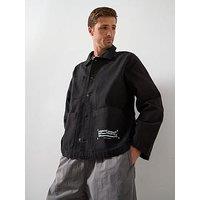 Very Man Canvas Chore Jacket - Black
