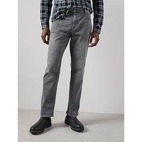 Very Man Straight Jeans With Stretch - Grey Wash