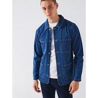 Very Man Denim Chore Jacket - Blue