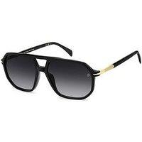 Eyewear By David Beckham Dark Grey Sf Navigator Sunglasses