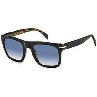 Eyewear By David Beckham Dk Blue Sf Rectangular Sunglasses